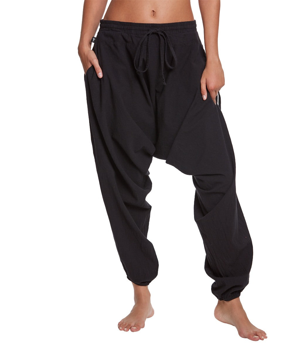 Wholesale Black Summer Harem Pants by Buddha Pants for your store